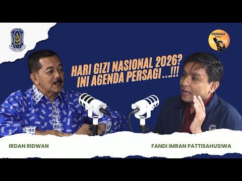 Hari Gizi Nasional 2026?? Ini Agenda PERSAGI Kabupaten Deli Serdang!!! | PERSAGI Kabupaten Deli Serdang PODCAST Eps. 16